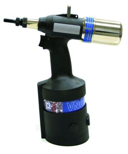 pneumatic riveting tool / for blind rivet nuts / for blind rivets / with controller