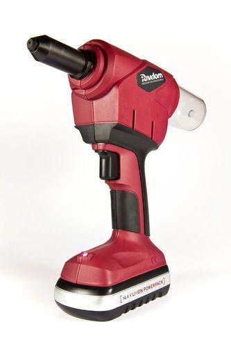 battery-powered riveting tool / for blind rivets