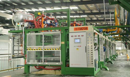 particle foam molding machine / for expanded polystyrene / high-efficiency / automatic