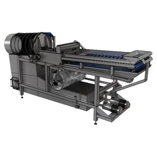 hydraulic cleaner / stationary / for the food industry / drum