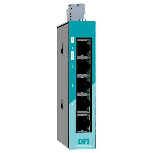 unmanaged network switch / industrial / 5 ports