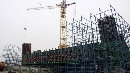 fixed scaffolding / facade