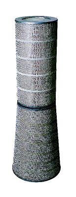 gas filter cartridge / desalination / synthetic / for gas turbines