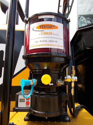 grease lubrication system / centralized / for construction equipment / electrically-operated