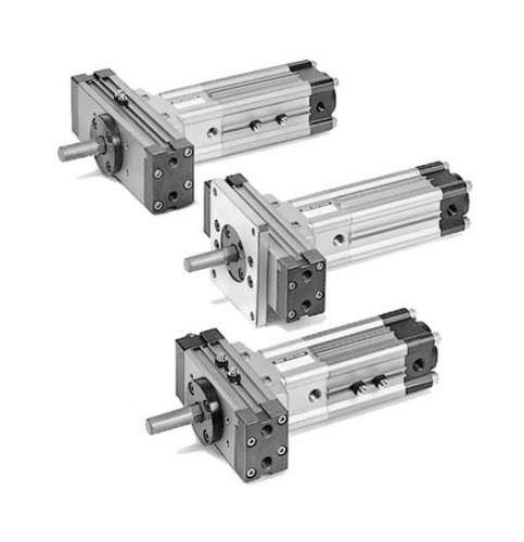 rotary actuator / pneumatic / double-acting / rotary-linear