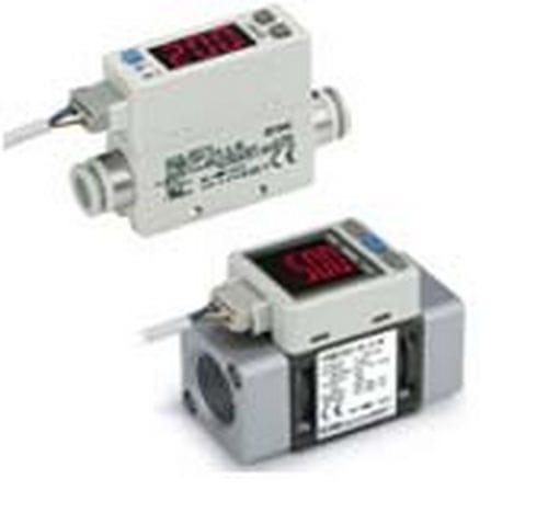 liquid flow switch / compact / digital / for the food industry