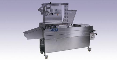 PLC-controlled thermoforming machine / plastic film / for packaging