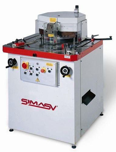 variable-angle notching machine / automatic / punching / multiple