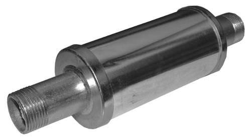 exhaust silencer / for vacuum pumps / tubular