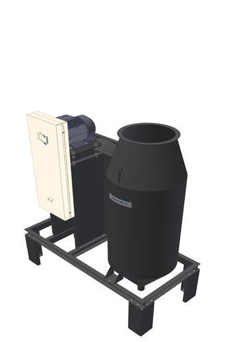 wet type dust collector / for explosive dust