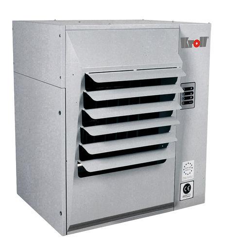 natural gas air heater / wall-mounted