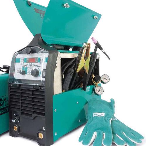 TIG welder / portable / pulsed DC / three-phase