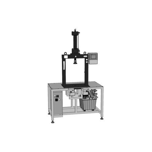 bench press / hydraulic / riveting