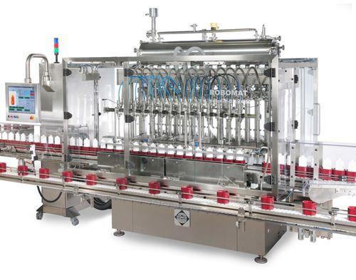 glass bottle filler / for plastic bottles / automatic / servo-driven