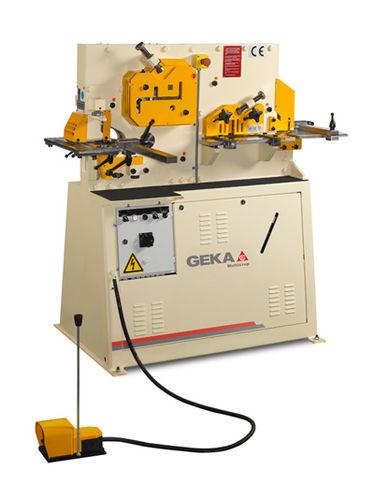 electric punching and shearing machine / manual / for metal sheets / universal