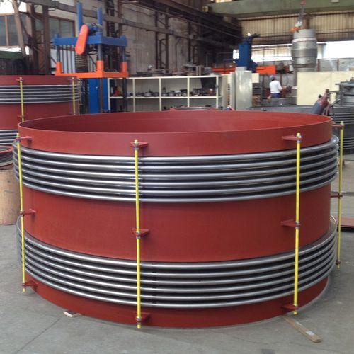 lateral pipe expansion joint / stainless steel / for air conditioning / for industrial applications