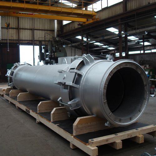 lateral pipe expansion joint / angular / stainless steel / FCCU