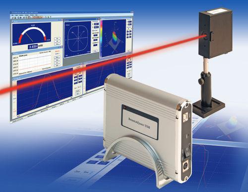 camera laser beam profiler / high-resolution