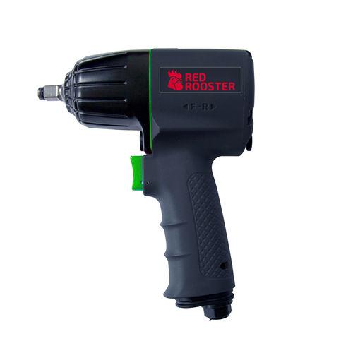 pneumatic impact wrench / pistol model / with torque limiter / light