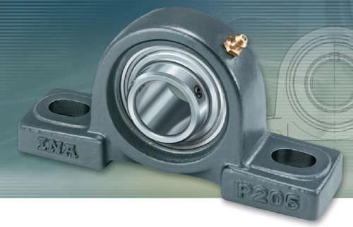 self-aligning bearing unit / ball bearing / metal