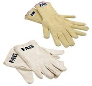 handling glove / heat-resistant / synthetic fiber