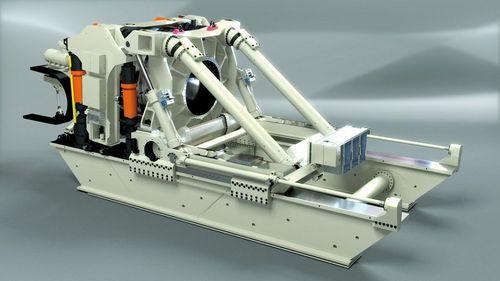 large-bearing test bench