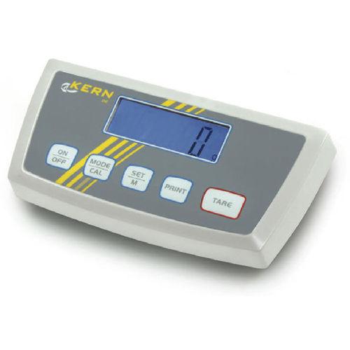 LCD display weight indicator / IP65 / panel-mount / programmable