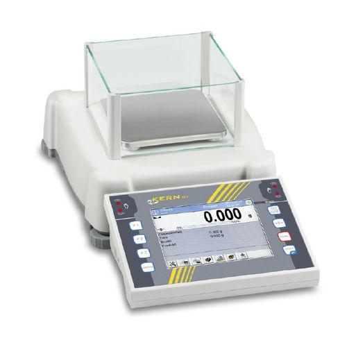 precision balance / with touch screen / with LCD display / with serial interface