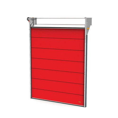 sectional doors / wind-proof / acoustic / safety