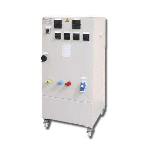 stainless steel-housed resistor / floor-mounted / discharge