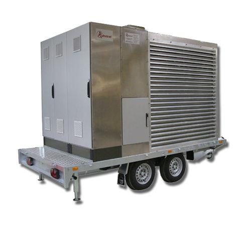 stainless steel-housed resistor / floor-mounted / load / power