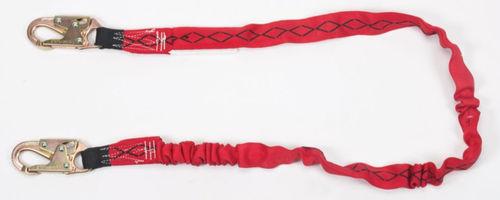 shock absorbing fall-arrest lanyard