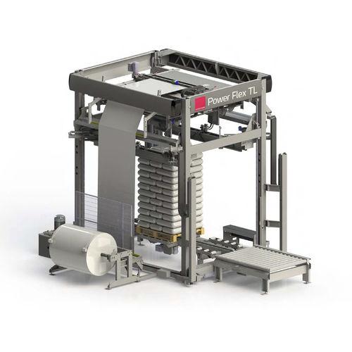 stretch film pallet wrapping machine / vertical