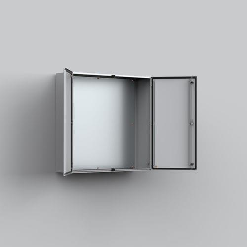 wall-mount enclosure / IP55 / IK 10 / mild steel