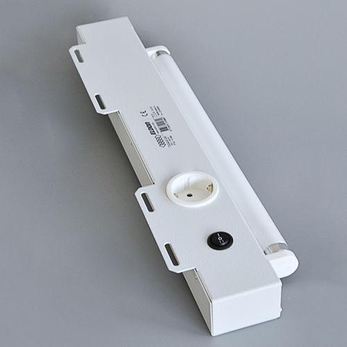 fluorescent light / for electrical cabinet lighting / hermetic