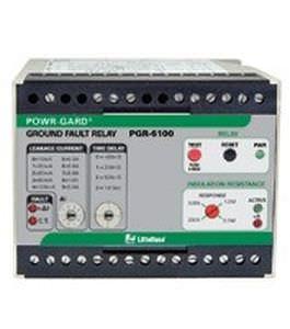 earth-leakage protection relay / insulation / panel-mount / for electric motors