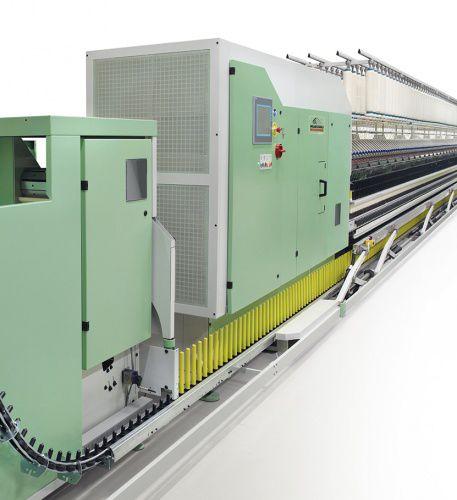 ring spinning machine / high-speed / automatic / for worsted yarn