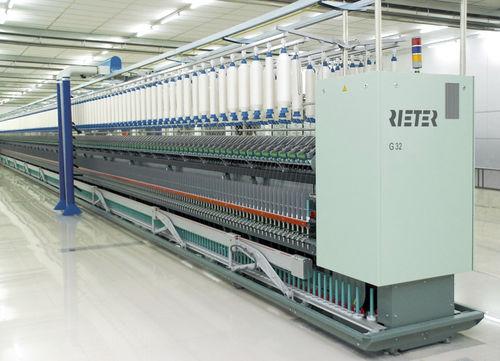 ring spinning machine / high-speed / for worsted yarn
