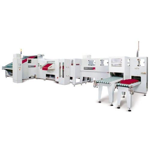 bed linen folding machine / fabric