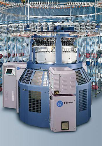 single jersey knitting machine / circular / fully-automatic / computerized