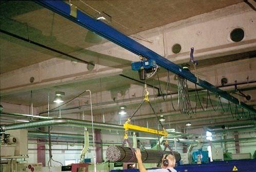 overhead conveyor / for the automotive industry / horizontal / transport