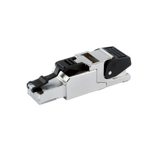 Ethernet connector / RJ45 / straight / jack