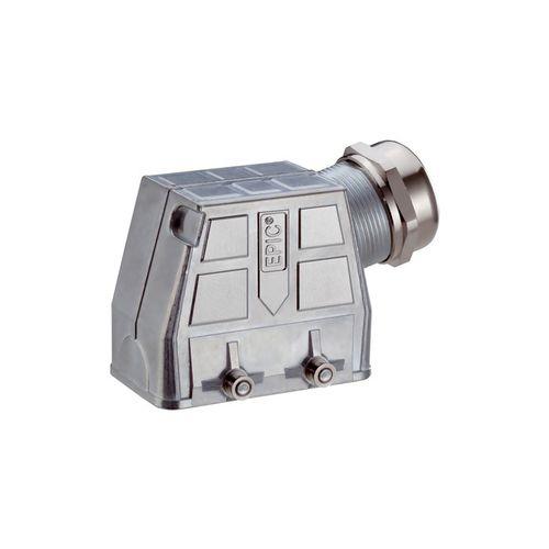 electric connector hood / metal / EMC-shielded