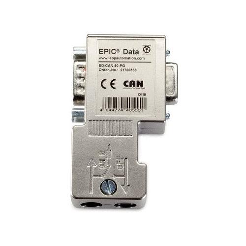 CAN-Bus connector / parallel / screw-locked / small