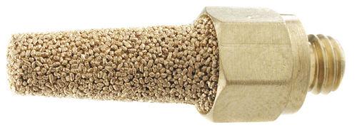 discharge silencer / for air treatment units / bronze