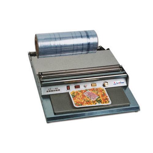 manual shrink wrapping machine / for food products