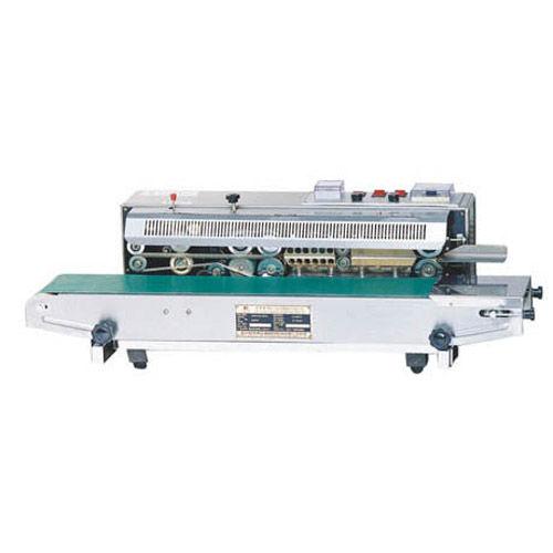 automatic heat sealer / continuous / film / with conveyor