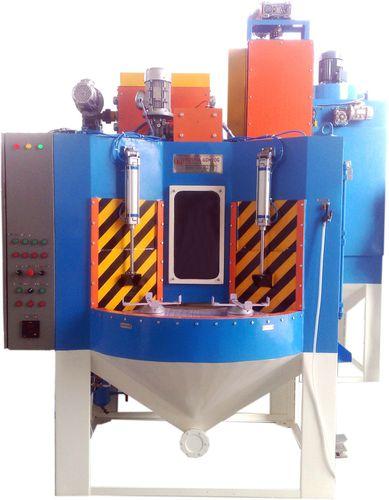 pressure sand-blasting machine / satellite sand / indexing table / automated