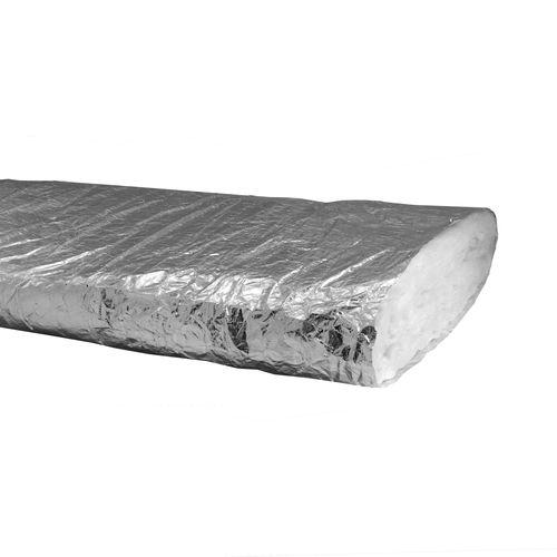 flexible air duct / aluminum / polyester / abrasion-resistant