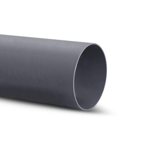 rigid air duct / plastic / for ventilation / corrosion-resistant